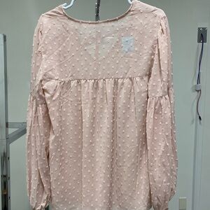 Elegant Pink Women's Blouse